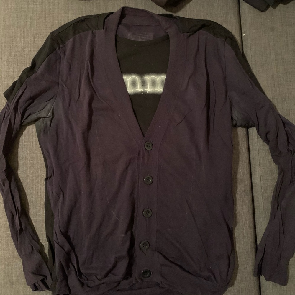 Maison Martin Margiela Cardigan/Tee